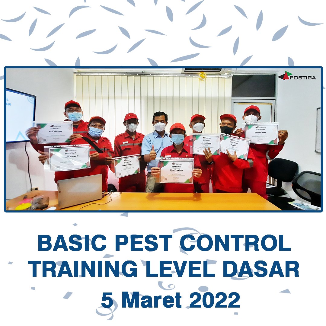 Basic Pest Control Training Level Dasar tahap pertama
